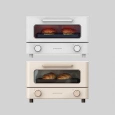 제니퍼룸 미니 오븐 토스터기 2color 토스터 홈카페 가정용 토스트기, 밀크 화이트 JRK-OT12WH