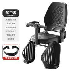 自行車後置兒童座椅, HZ08黑色 M