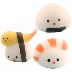 빌리네집 초밥 말랑이 3종세트 찜통 (연어 김 새우말랑이), 1개