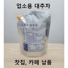 정읍 둥지대추차 업소용 대용량, 1개, 1개입, 1L