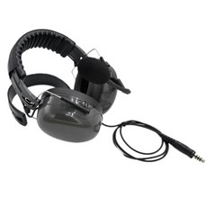 항공 헤드셋 및 마이크 소음 차단 파일럿 이어폰 7.1mm 플러그 음향 디자인 군용 레이싱 건설, 1개