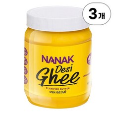 펀잡 밀크 푸드 나낙 퓨어 데시 기 클라리파이드 버터 Punjab Milk Foods Inc Nanak Pure Desi Ghee Clarified Butter 1.59kg, 3개