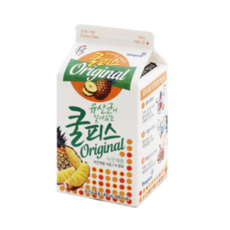 동원 쿨피스 파인애플, 450ml, 28개