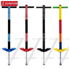 SUNFON 兒童彩色彈跳桿，青少年與成人適用，運動健身器材, 彩色 有助於孩子長高, 1個