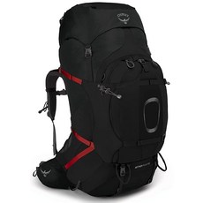 오스프리 Osprey Aether Plus 100L 남성용 배낭여행 백팩 블랙 L/XL 140148, 스몰/미디엄
