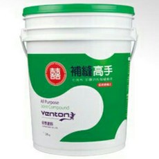 歐樂克修繕家 雙喜 補縫高手 低收縮 大桶包裝 牆壁補土 矽酸鈣板 裂縫補平 補土 批土, 5加侖/20Kg(限賣家宅配), 1個