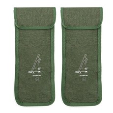 2Pcs 아웃도어 그라운드 네일 캐리 케이스 옥스 천 텐트 말뚝 보관 가방 캠핑 텐트 액세서리 보관 가방 이지 캐리, 2개, 그림과 같이