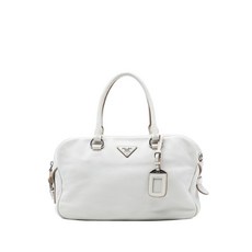 프라다 중고 2000-2025 비텔로 다이노 지퍼 탑 사첼 백