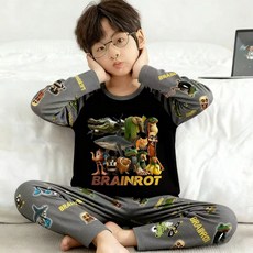 밀크봉봉 월드소년 트랄라레오 모든 종류 남여공용 잠옷세트