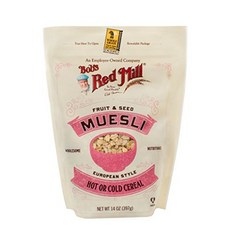 밥스 레드 밀 과일 & 씨앗 뮤즐리 14온스 Bob's Red Mill Fruit & Seed Muesli 14-ounce, 1개