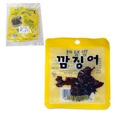 밤짠 깜징어, 5g, 25개