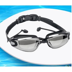 김서림방지 귀미개 물안경 UV 차단, 1개