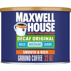 Maxwell House 오리지널 로스트 디카페 미디엄 그라운드 커피(29.3 oz Canister) 142884, 311g, 1