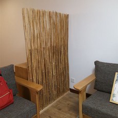 문발 갈대발 발 대나무 창발 가림막 커튼 주방 흑색