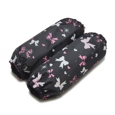 아동용 방수 팔토시, 블랙핑크리본