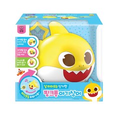 주영 핑크퐁 날따라오는 아기상어 로봇애완동물, 혼합색상, 1개