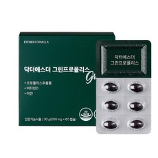 에스더포뮬러 닥터에스더 그린프로폴리스, 60정, 4박스