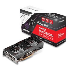 SAPPHIRE 사파이어 PULSE Radeon RX 6600 XT GAMING OC 8G 그래픽카드