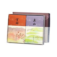 11831914 절향 사찰향 향 제사향 법당향 교선향 오산 고잔 과 금각 킨카쿠 바라 포장 2개 세트 마쓰에이도 Shoyeido