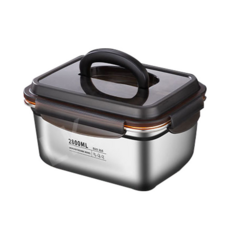 스텐 밀폐용기 스테인레스 김치통, 2개, 2800ml