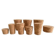 PSC-3223 코르크 마개 상단 직경 32mm 하단 직경 23mm 길이 35mm 10팩, 32*23*35(mm), Pack of 50
