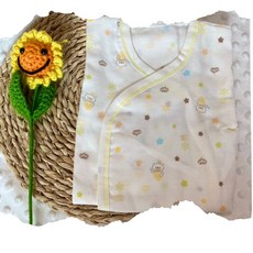 台灣製紗布衣/肚衣，寶寶新生兒必備，包手設計，純棉親膚透氣