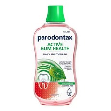 牙周適 高效牙齦護理漱口水 植萃潔淨 500毫升 X 4入, 1個