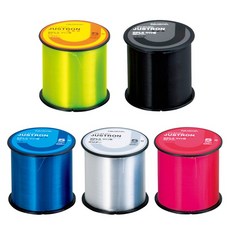 다이와 저스트론 DPLS 500m 6호 대용량 바다 민물 루어 원투 낚시줄, 6호블루, 1개