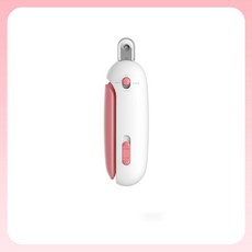 고양이 발톱 관리를 위한 블라인드 가위 조절 가능한 둥근 구멍 트리머 안전한 푸시 디자인으로 혈관 손상, 01 pink