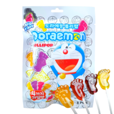 도라에몽 롤리팝 빅풋캔디 발바닥 사탕, 80g, 10개