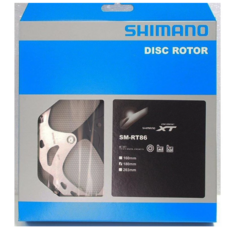 SHIMANO XT SM-RT86 180mm 國際六孔 ICE Technologies 自行車散熱碟盤, 1個