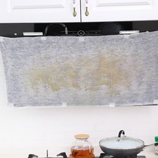 가스렌지 후드커버 주방후드커버 후드필터 대용량 10미터 주방후드패드 후드청소 기름때제거 기름필터, 1개