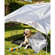 그로밋이 있는 70% 알루미늄 햇빛 가리개 천 4.9 x 4.9m(13 x 16피트) - Pergola 햇빛 가리개 커버 캐노피 메시 방수포 자외선 차단제 - 자동차 실외, 90%-95% Silver, 6.5FT x 8FT