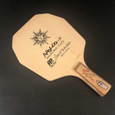 《雙兵桌球》 Pro Pro 桌球拍 APOLLO-8 八角拍 CS-中國式 三夾日本木曾檜, 1個, 75 ~ 79.9g
