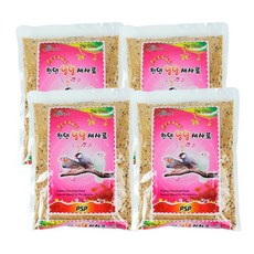 PSP 스페셜 천연영양새사료, 4개, 600g