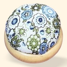 꽃무늬바늘꽂이핀쿠션 바느질도구시침핀정리소품, 1개, 상세페이지 참조