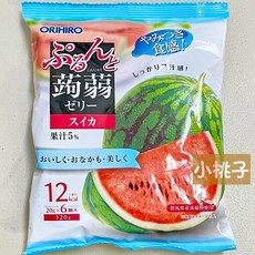 일본정품 오리히로 곤약젤리 망고복숭아, 1개, 1g