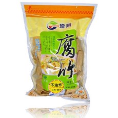 琦順 腐竹230公克/包 - 純手工非油炸健康, 黃色, 1個