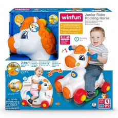윈펀 흔들말 씽씽 흔들목마 유아 승용완구, 상세페이지 참조, 1개