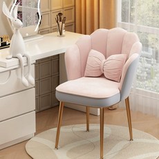 1인용 벨벳 의자 핑크 22 패브릭 골드다리스펀지나비의자핑크 등받이 미용실 쇼파 체어 네일, E. 골든 레그스 그레이 핑크 벨벳 스펀지 스타일 무료