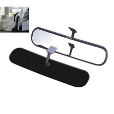 IDFR 適用於 汽車精品 廣角後照鏡 300mm 黏貼式, 1個