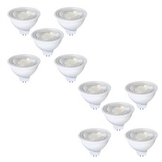 데이온 LED 할로겐 MR16 5W 12V 램프, 주광색, 10개
