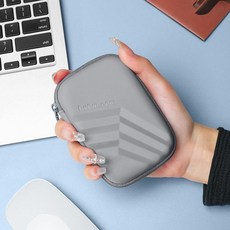 실리콘 범퍼 케이스 외장 SSD 커버 흰색 휴대용 보호, 그 [하드 케이스 충격 방지 가방], 1GB