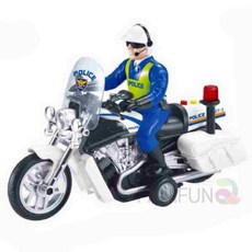 경찰오토바이장난감 역할놀이 자동차놀이 남아장난감 운전놀이 작동완구 tab+688ud