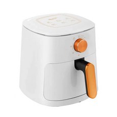 不粘鍋大容量空氣炸鍋 智能氣炸鍋 易清洗易操作 1000W家用長效定時炸鍋 自動多功能無油無煙炸鍋 台灣12H出貨, 珍珠白美規110V, 珍珠白, 珍珠白美規110V