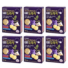 목청 도라지 목캔디 9정 목에 좋은 캔디 6개, 4.5g, 54개