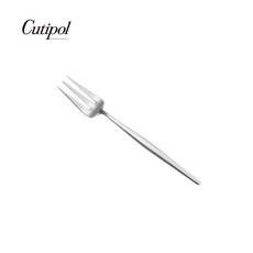 Cutipol MOON 霧銀不銹鋼 15cm甜品叉 葡萄牙手工餐具, 1個