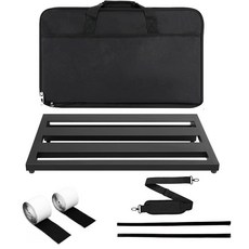 일렉기타 이펙터 페달보드 공연장 멀티이펙터 음향장비 연주 케이스 플레이트, 1개