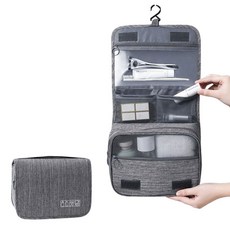 화장품정리 세면도구 행거 수납파우치 트레블백 48733EA 1(PC), 네이비