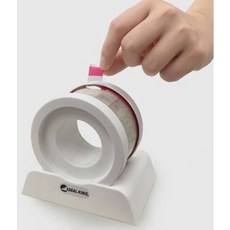 易撕貼膠台 (不含膠帶) - 開口貼膠帶座，各種尺寸通用, 1個